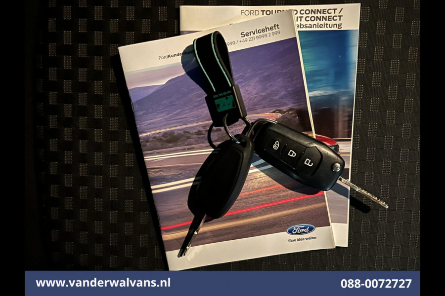 Ford Transit Connect 1.5 EcoBlue 120pk L2H1 Euro6 Airco | Apple Carplay | Camera | Navigatie | Stoelverwarming 1500kg trekvermogen, zijdeur, verwarmde voorruit, parkeersensoren