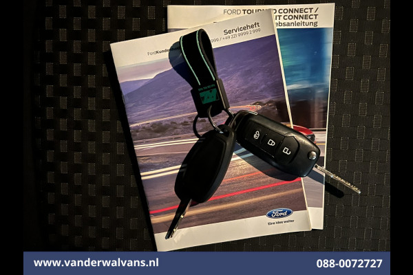 Ford Transit Connect 1.5 EcoBlue 120pk L2H1 Euro6 Airco | Apple Carplay | Camera | Navigatie | Stoelverwarming 1500kg trekvermogen, zijdeur, verwarmde voorruit, parkeersensoren
