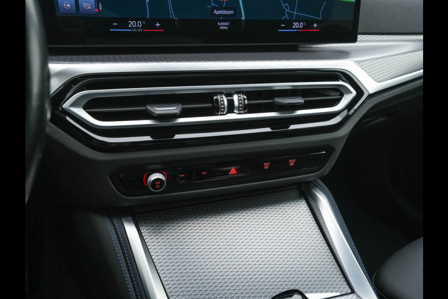 BMW i4 eDrive40 84 kWh M-Sportpack [ 3-Fase ] { SOH-95%} (INCL-BTW) *LEATHER-ALCANTARA | FULL-LED | ADAPTIVE-CRUISE | WIDE-SCREEN-DIGI-COCKPIT | DAB+ | CAMERA | AMBIENT-LIGHT | CARPLAY | SPORT-SEATS | PRIVACY-GLASS | TOWBAR | 18''ALU*