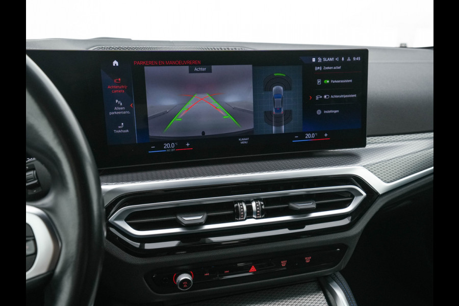 BMW i4 eDrive40 84 kWh M-Sportpack [ 3-Fase ] { SOH-95%} (INCL-BTW) *LEATHER-ALCANTARA | FULL-LED | ADAPTIVE-CRUISE | WIDE-SCREEN-DIGI-COCKPIT | DAB+ | CAMERA | AMBIENT-LIGHT | CARPLAY | SPORT-SEATS | PRIVACY-GLASS | TOWBAR | 18''ALU*