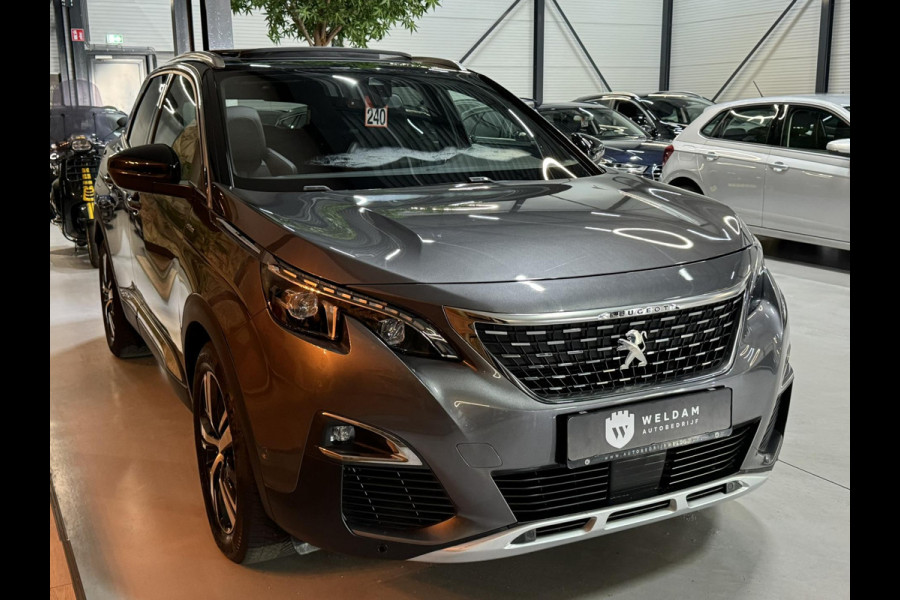 Peugeot 3008 1.6 PureTech GT Line Garantie Pano 181 PK Cruise Carplay 360 Camera Clima Navi LED DAB Rijklaar