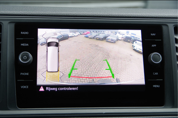 Volkswagen Crafter 35 2.0 TDI L3H2 DC 6P, 140PK AUT. LEDER, TREKHAAK, CAMERA, NAVI, AIRCO, APPLE CARPLAY/ANDROID AUTO, DUBBELE CABINE, DUBBEL CABIN