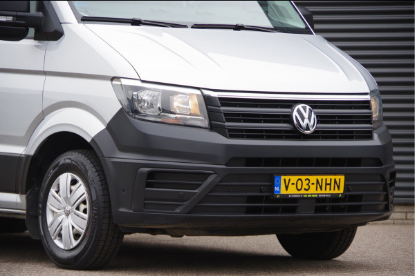 Volkswagen Crafter 35 2.0 TDI L3H2 DC 6P, 140PK AUT. LEDER, TREKHAAK, CAMERA, NAVI, AIRCO, APPLE CARPLAY/ANDROID AUTO, DUBBELE CABINE, DUBBEL CABIN