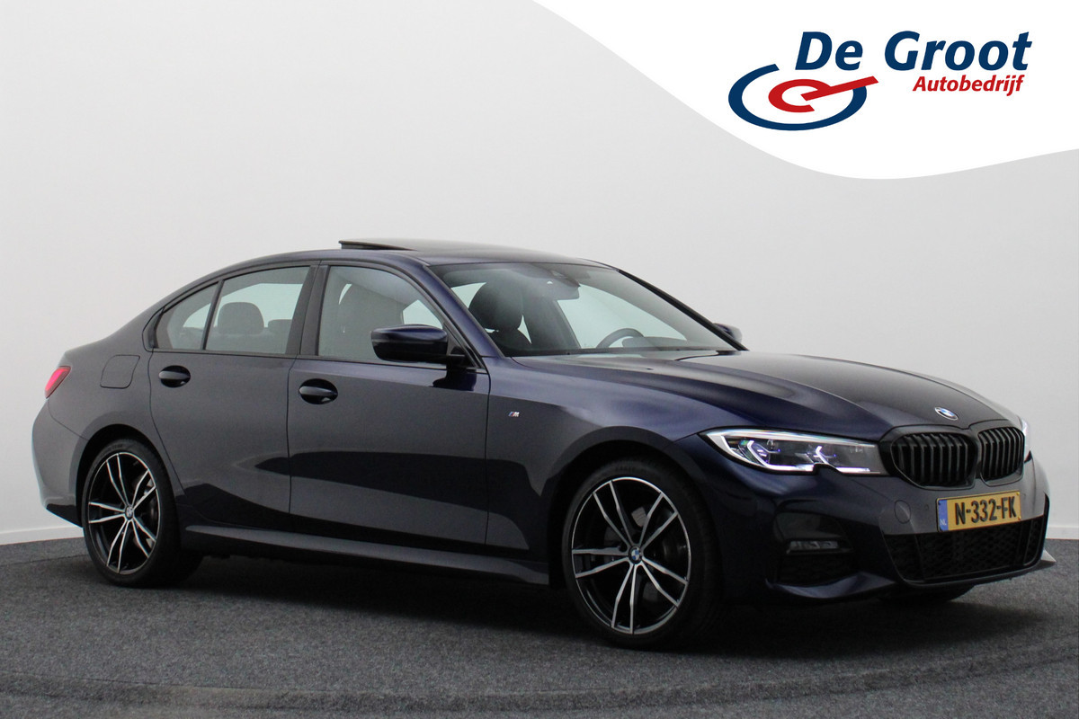 BMW 3-serie 320e Business Edition Plus M Sport Laser LED, Leer, Schuif-/kanteldak, Apple Carplay, Trekhaak elektr., 19" BMW 3-serie 320e Business Edition Plus M Sport Laser LED, Leer, Schuif-/kanteldak, Apple Carplay, Trekhaak elektr., 19"