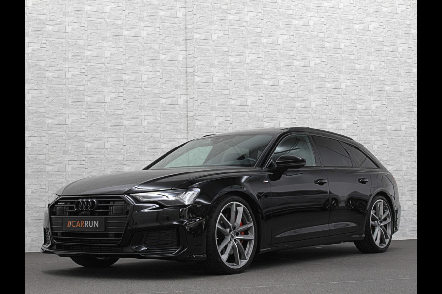 Audi A6 Avant 3.0 V6 340PK S-Line | Luchtvering | ACC | B&O | Panorama | 360 Camera | Matrix-LED | Trekhaak | RS-Leder | Standkachel | 4-Zone Clima | 21'' | Stoelverwarming V+A | Carplay | Lane & Side Assist | Virtual-Cockpit | Draadloos Laden.