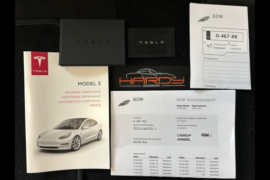 Tesla Model 3 Long Range AWD 75 kWh 88% SOH Trekhaak (fiets) Rijklaarprijs!
