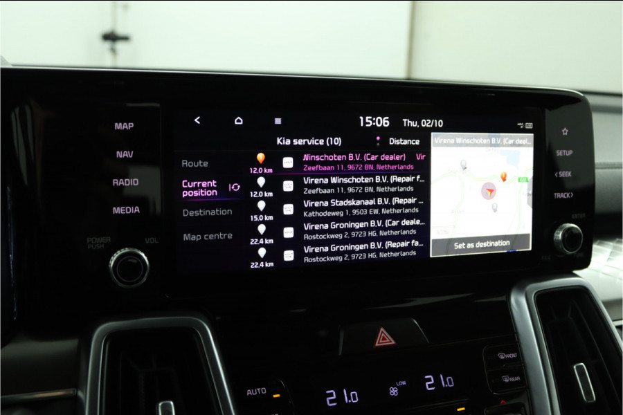 Kia Sorento 1.6 T-GDI Hybrid 2WD DynamicLine 7p. - Climate Control - LED Koplampen - Stoel/Stuurverwarming - Navigatie - Fabrieksgarantie Tot 2030 Kia Sorento 1.6 T-GDI Hybrid 2WD DynamicLine 7p. - Climate Control - LED Koplampen - Stoel/Stuurverwarming - Navigatie - Fabrieksgarantie Tot 2030