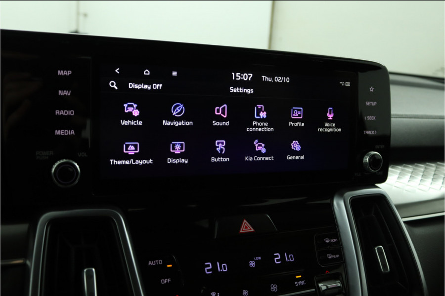 Kia Sorento 1.6 T-GDI Hybrid 2WD DynamicLine 7p. - Climate Control - LED Koplampen - Stoel/Stuurverwarming - Navigatie - Fabrieksgarantie Tot 2030 Kia Sorento 1.6 T-GDI Hybrid 2WD DynamicLine 7p. - Climate Control - LED Koplampen - Stoel/Stuurverwarming - Navigatie - Fabrieksgarantie Tot 2030