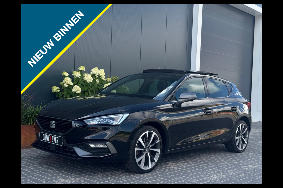 Seat Leon 1.4 TSI eHy. PHEV FR 204pk PANO CLIMATE SFEERVERL CAMERA PDC Seat Leon 1.4 TSI eHy. PHEV FR 204pk PANO CLIMATE SFEERVERL CAMERA PDC