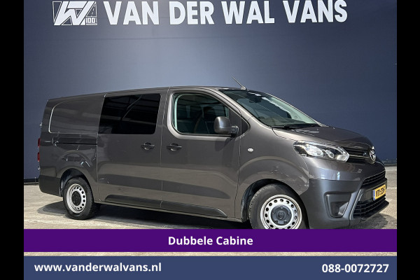 Toyota ProAce Worker 2.0 D-4D 145pk L3H1 Dubbele Cabine Euro6 Airco | 6-Zits | Navigatie | Apple Carplay Cruisecontrol, Parkeersensoren, Android auto, 2500kg trekvermogen
