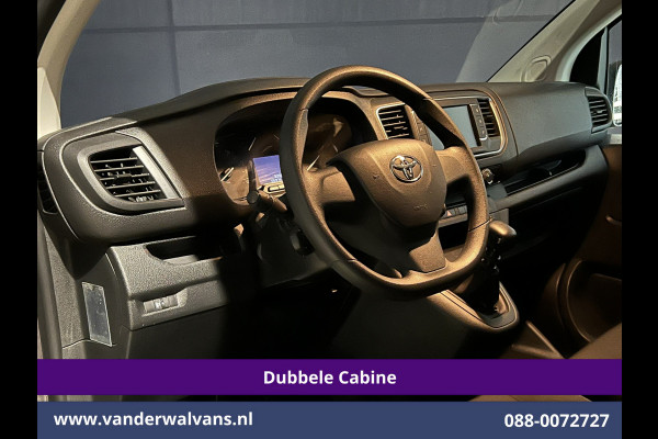 Toyota ProAce Worker 2.0 D-4D 145pk L3H1 Dubbele Cabine Euro6 Airco | 6-Zits | Navigatie | Apple Carplay Cruisecontrol, Parkeersensoren, Android auto, 2500kg trekvermogen
