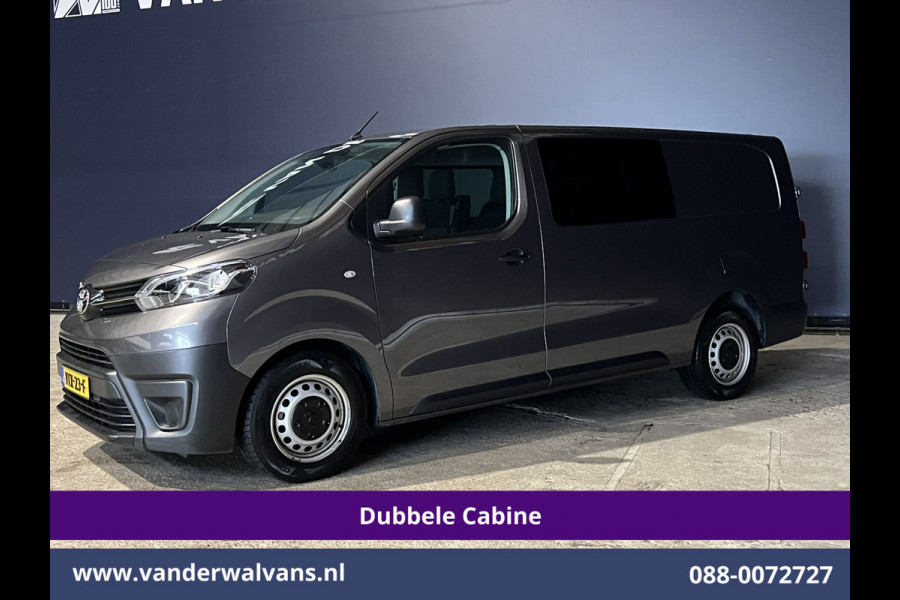 Toyota ProAce Worker 2.0 D-4D 145pk L3H1 Dubbele Cabine Euro6 Airco | 6-Zits | Navigatie | Apple Carplay Cruisecontrol, Parkeersensoren, Android auto, 2500kg trekvermogen