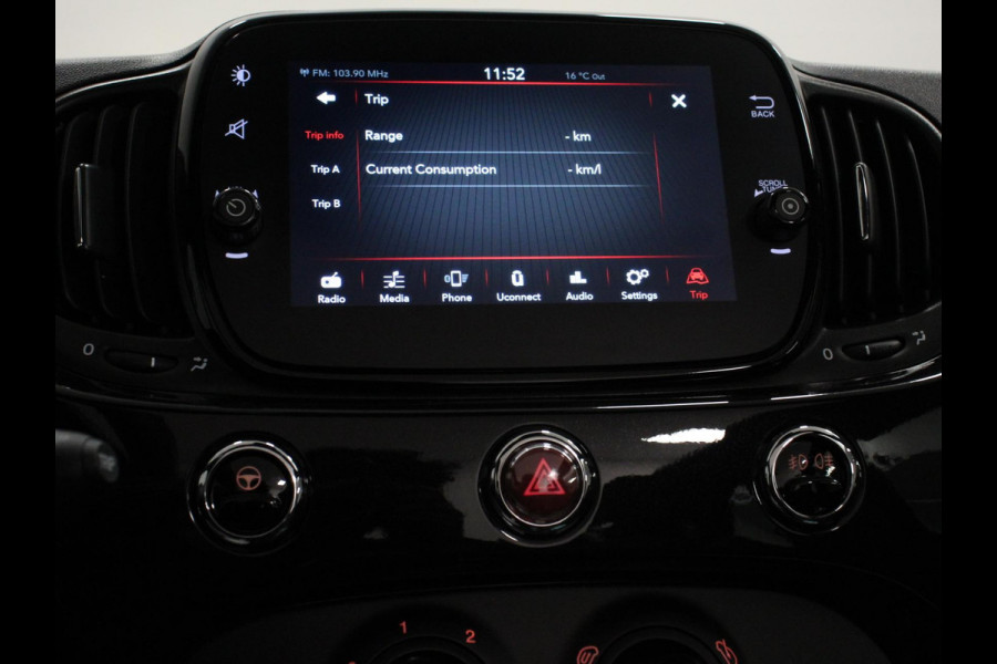 Fiat 500C 1.0 Cabrio Bella Vita Airco Cruise control Parkeersensor achter Radio