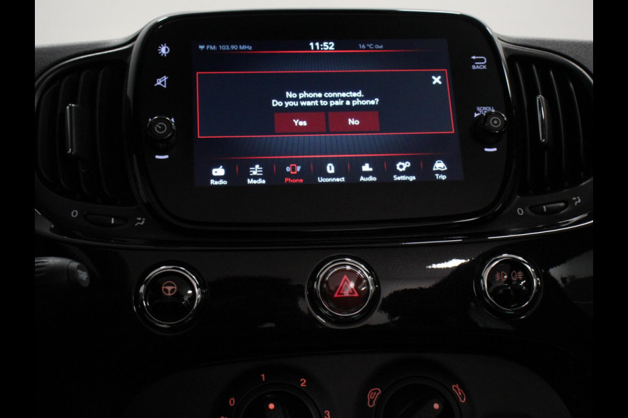 Fiat 500C 1.0 Cabrio Bella Vita Airco Cruise control Parkeersensor achter Radio