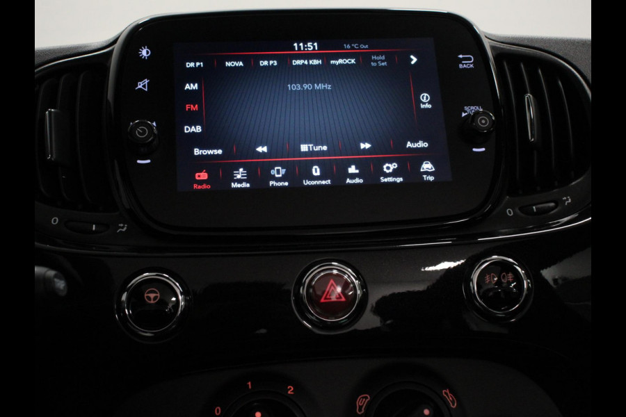 Fiat 500C 1.0 Cabrio Bella Vita Airco Cruise control Parkeersensor achter Radio