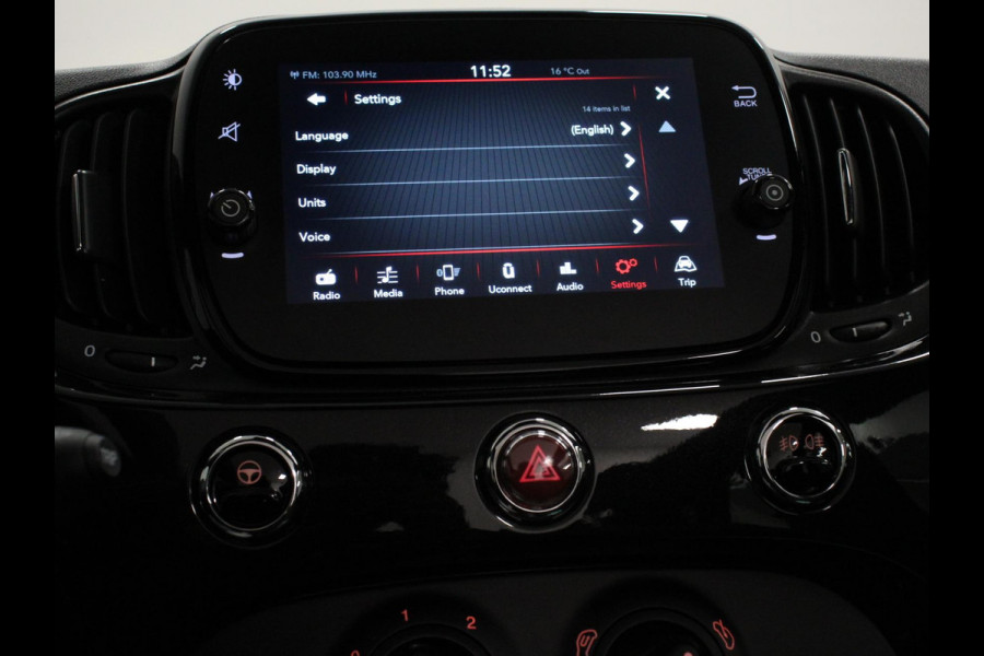 Fiat 500C 1.0 Cabrio Bella Vita Airco Cruise control Parkeersensor achter Radio