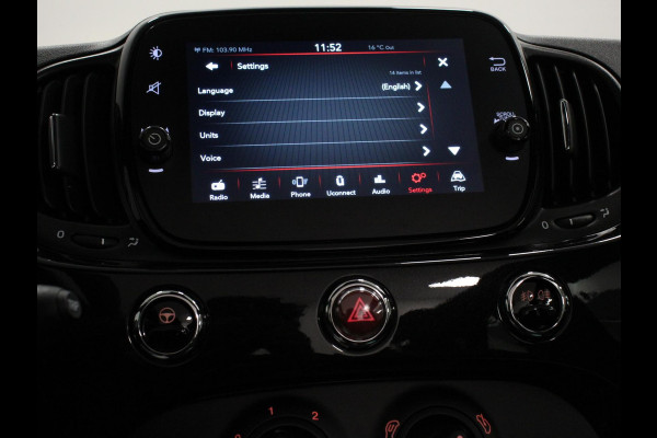 Fiat 500C 1.0 Cabrio Bella Vita Airco Cruise control Parkeersensor achter Radio