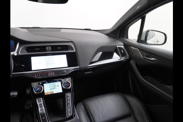 Jaguar I-PACE EV320 HSE 90 kWh VAN: €32.900,- VOOR: €28.877,- UW EINDEJAARSVOORDEEL: €4.023 | SOH 100% 3 FASE LADEN! | 360 CAMERA | ELEK. STOEL | STOEL/ STUUR VERWARMING | RIJKLAARPRIJS incl. 12 mnd BOVAG
