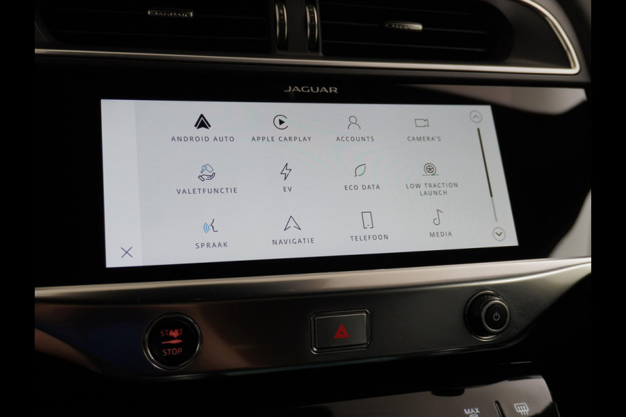 Jaguar I-PACE EV320 HSE 90 kWh VAN: €32.900,- VOOR: €28.877,- UW EINDEJAARSVOORDEEL: €4.023 | SOH 100% 3 FASE LADEN! | 360 CAMERA | ELEK. STOEL | STOEL/ STUUR VERWARMING | RIJKLAARPRIJS incl. 12 mnd BOVAG