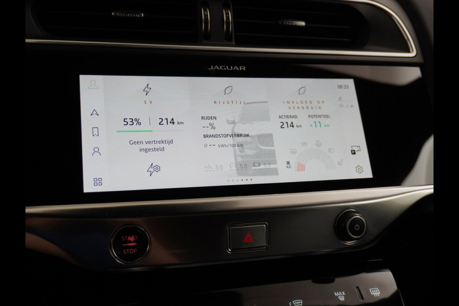 Jaguar I-PACE EV320 HSE 90 kWh VAN: €32.900,- VOOR: €28.877,- UW EINDEJAARSVOORDEEL: €4.023 | SOH 100% 3 FASE LADEN! | 360 CAMERA | ELEK. STOEL | STOEL/ STUUR VERWARMING | RIJKLAARPRIJS incl. 12 mnd BOVAG