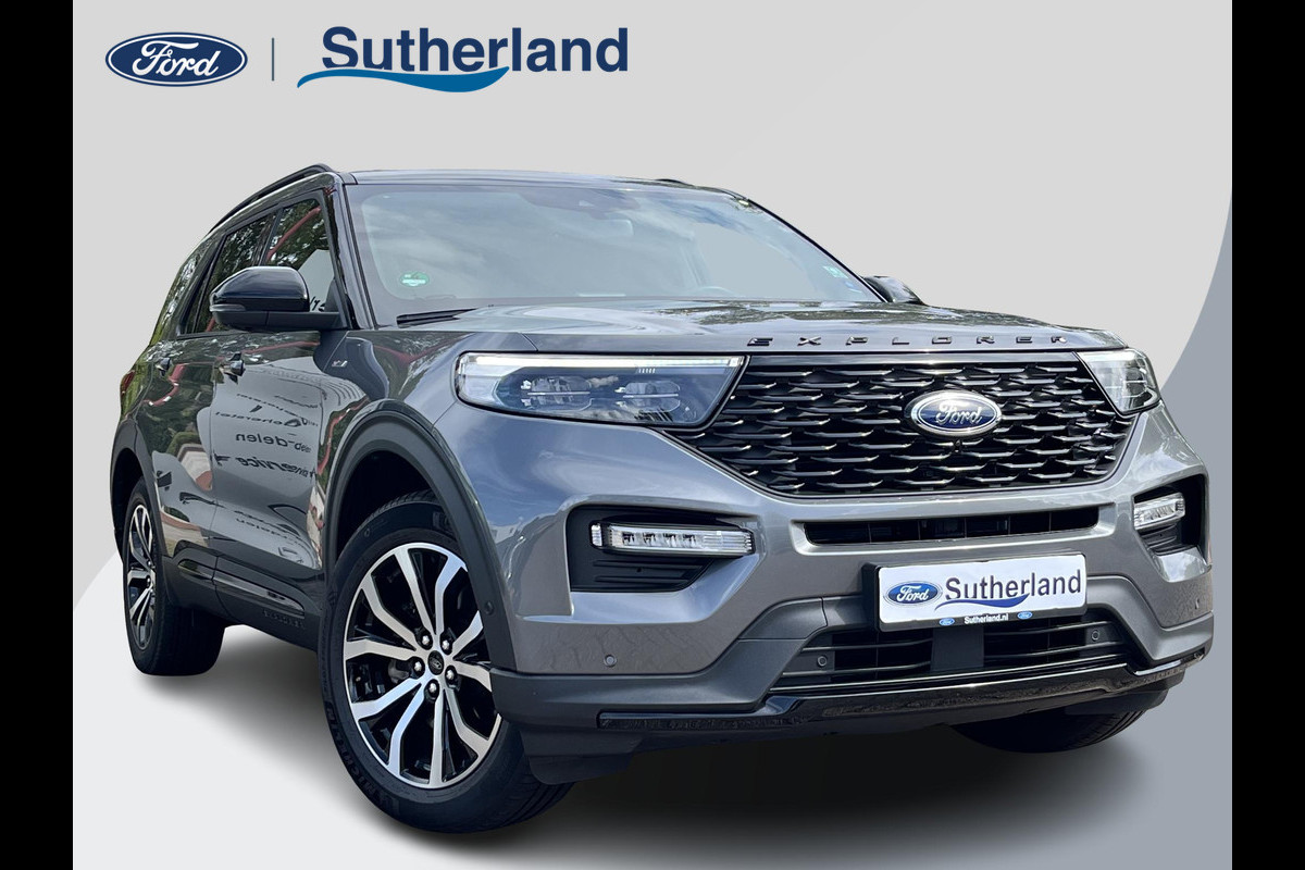 Ford Explorer 3.0 V6 EcoBoost PHEV ST-Line | 457pk | Full LED | Adaptieve Cruise | Panorama Dak | Trekhaak afneembaar | 2.500kg Trekgewicht | Verlengde fabrieks garantie tot 11-2028 Ford Explorer 3.0 V6 EcoBoost PHEV ST-Line | 457pk | Full LED | Adaptieve Cruise | Panorama Dak | Trekhaak afneembaar | 2.500kg Trekgewicht | Verlengde fabrieks garantie tot 11-2028