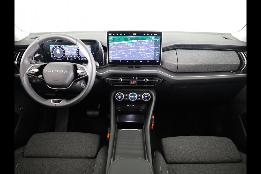 Škoda Kodiaq 1.5 TSI MHEV Business Edition 7p. 150 pk Automaat (DSG) | 7 persoons | Verlengde garantie | Navigatie | Trekhaak (wegklapbaar) | Parkeersensoren | Achteruitrijcamera | Matrix LED koplampen |