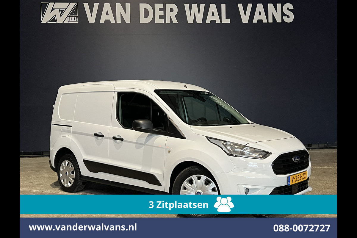 Ford Transit Connect 1.5 EcoBlue 100pk L1H1 Euro6 Airco | 3-Zits | Camera | Navigatie | Cruisecontrol Parkeersensoren, verwarmde voorruit Ford Transit Connect 1.5 EcoBlue 100pk L1H1 Euro6 Airco | 3-Zits | Camera | Navigatie | Cruisecontrol Parkeersensoren, verwarmde voorruit