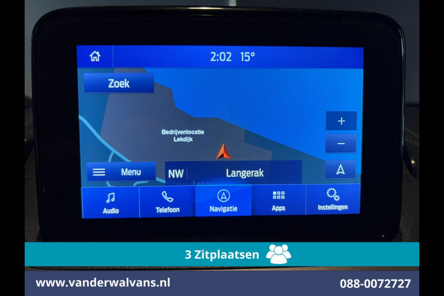 Ford Transit Connect 1.5 EcoBlue 100pk L1H1 Euro6 Airco | 3-Zits | Camera | Navigatie | Cruisecontrol Parkeersensoren, verwarmde voorruit Ford Transit Connect 1.5 EcoBlue 100pk L1H1 Euro6 Airco | 3-Zits | Camera | Navigatie | Cruisecontrol Parkeersensoren, verwarmde voorruit