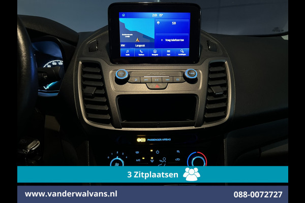 Ford Transit Connect 1.5 EcoBlue 100pk L1H1 Euro6 Airco | 3-Zits | Camera | Navigatie | Cruisecontrol Parkeersensoren, verwarmde voorruit Ford Transit Connect 1.5 EcoBlue 100pk L1H1 Euro6 Airco | 3-Zits | Camera | Navigatie | Cruisecontrol Parkeersensoren, verwarmde voorruit