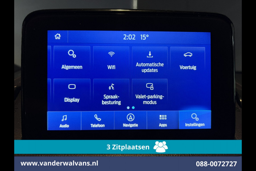 Ford Transit Connect 1.5 EcoBlue 100pk L1H1 Euro6 Airco | 3-Zits | Camera | Navigatie | Cruisecontrol Parkeersensoren, verwarmde voorruit Ford Transit Connect 1.5 EcoBlue 100pk L1H1 Euro6 Airco | 3-Zits | Camera | Navigatie | Cruisecontrol Parkeersensoren, verwarmde voorruit