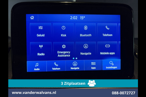 Ford Transit Connect 1.5 EcoBlue 100pk L1H1 Euro6 Airco | 3-Zits | Camera | Navigatie | Cruisecontrol Parkeersensoren, verwarmde voorruit Ford Transit Connect 1.5 EcoBlue 100pk L1H1 Euro6 Airco | 3-Zits | Camera | Navigatie | Cruisecontrol Parkeersensoren, verwarmde voorruit