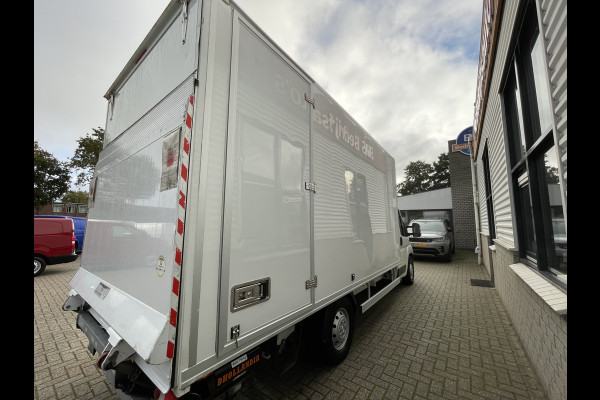 Peugeot Boxer 435 2.0 BlueHDI 164pk Pro bakwagen met Dhollandia laadklep / 440 cm lang / doorladen tot 550 cm mogelijk boven de cabine / euro 6 / airco