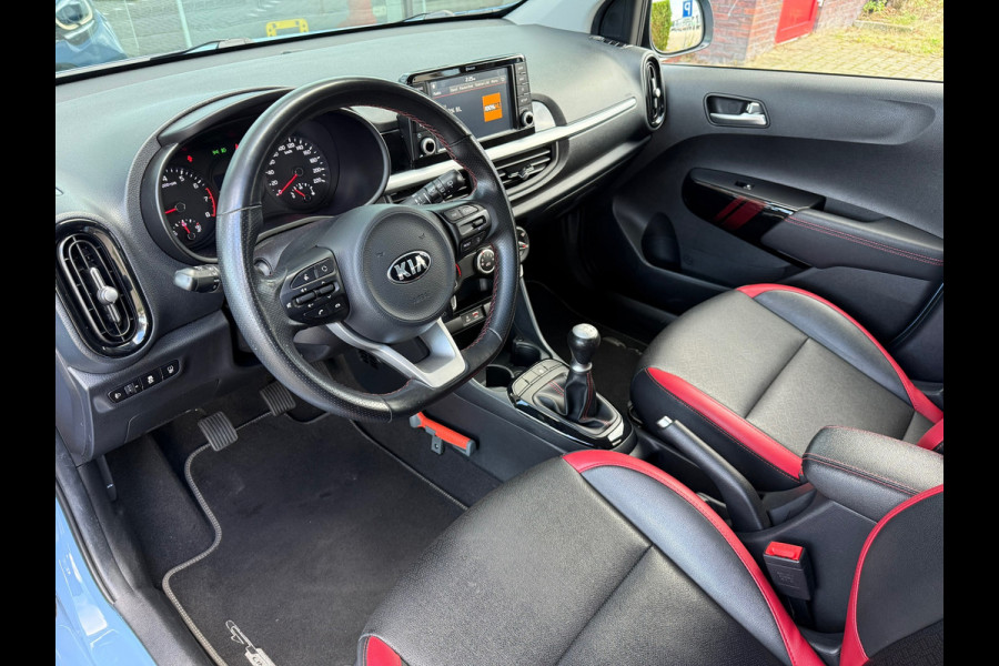Kia Picanto 1.0 MPi GT-Line Edition - Navi - Leder - Airco - Parkeerhulp - Org.NL