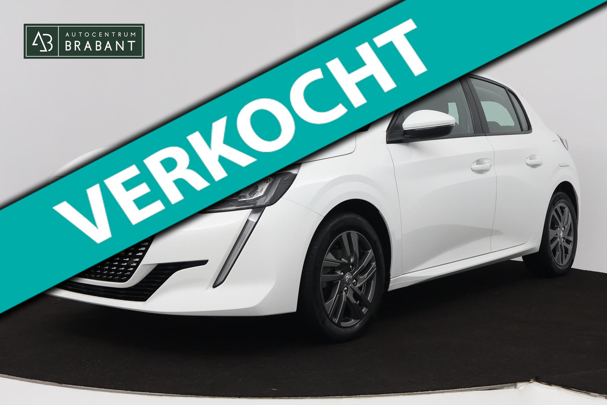 Peugeot 208 1.2 PureTech Blue Lease Active (PARKEERSENSOREN ACHTER, NAVIGATIE, BLUETOOTH, NL-AUTO, GOED ONDERHOUDEN)