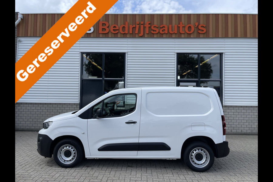 Peugeot Partner 1.2 PureTech Premium / benzine grijs kenteken / vaste prijs rijklaar € 13.450 ex btw / airco / cruise control / schuifdeur / navigatie / armsteun / euro 6 / lease vanaf € 227