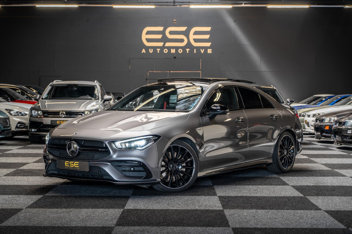 Mercedes-Benz CLA-Klasse AMG 35 4MATIC | Pano | 360 | Memory | Burmester Mercedes-Benz CLA-Klasse AMG 35 4MATIC | Pano | 360 | Memory | Burmester