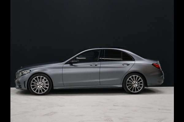 Mercedes-Benz C-Klasse 180 AMG Sport NW MODEL [SCHUIFKANTELDAK, SFEERVERLICHTING, APPLE CARPLAY, ANDROID, CAMERA, STOELVERWARMING, VOL LEDER, CRUISE, CLIMATE, NIEUWSTAAT]