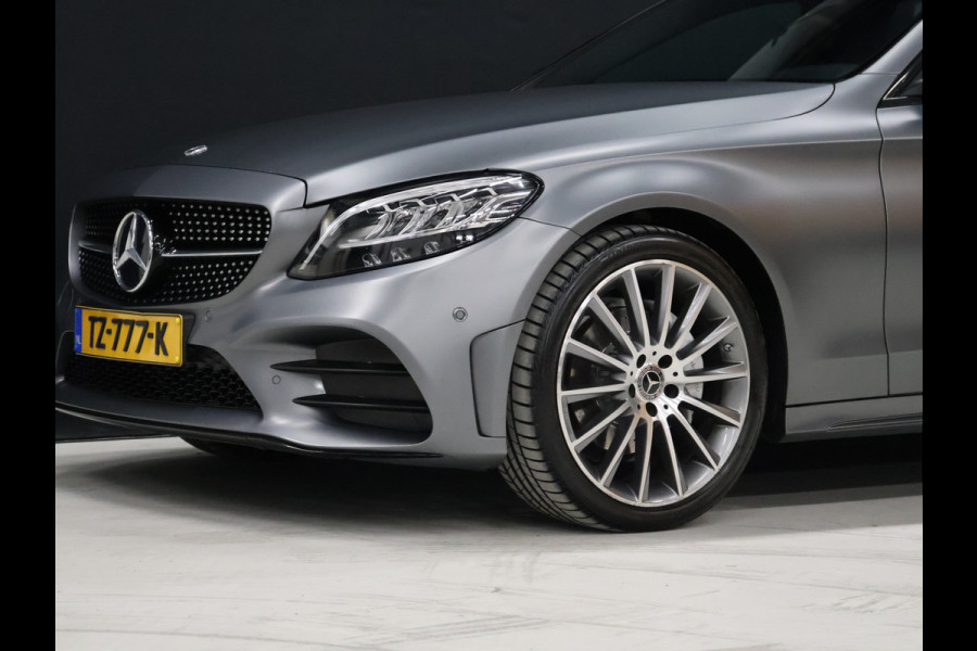 Mercedes-Benz C-Klasse 180 AMG Sport NW MODEL [SCHUIFKANTELDAK, SFEERVERLICHTING, APPLE CARPLAY, ANDROID, CAMERA, STOELVERWARMING, VOL LEDER, CRUISE, CLIMATE, NIEUWSTAAT]