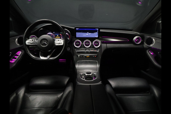 Mercedes-Benz C-Klasse 180 AMG Sport NW MODEL [SCHUIFKANTELDAK, SFEERVERLICHTING, APPLE CARPLAY, ANDROID, CAMERA, STOELVERWARMING, VOL LEDER, CRUISE, CLIMATE, NIEUWSTAAT]