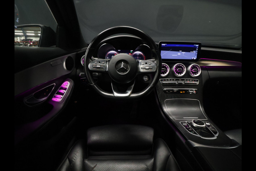Mercedes-Benz C-Klasse 180 AMG Sport NW MODEL [SCHUIFKANTELDAK, SFEERVERLICHTING, APPLE CARPLAY, ANDROID, CAMERA, STOELVERWARMING, VOL LEDER, CRUISE, CLIMATE, NIEUWSTAAT]