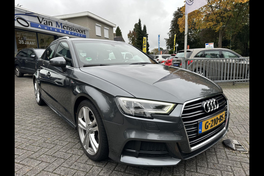 Audi A3 Sportback 30 TFSI S-Tronic 3xS-Line Sport S Line Edition VirtualDash|CarPlay|Stoelverwarming Audi A3 Sportback 30 TFSI S-Tronic 3xS-Line Sport S Line Edition VirtualDash|CarPlay|Stoelverwarming