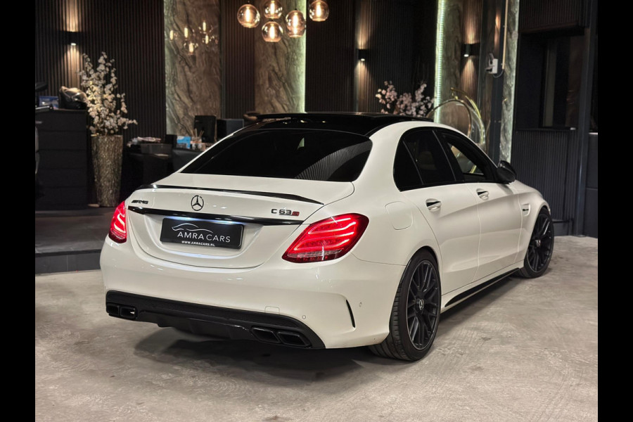 Mercedes-Benz C-Klasse AMG 63 S|PANO|KUIP|KERAMIC|FULL OPTION|Dealer ond. Mercedes-Benz C-Klasse AMG 63 S|PANO|KUIP|KERAMIC|FULL OPTION|Dealer ond.