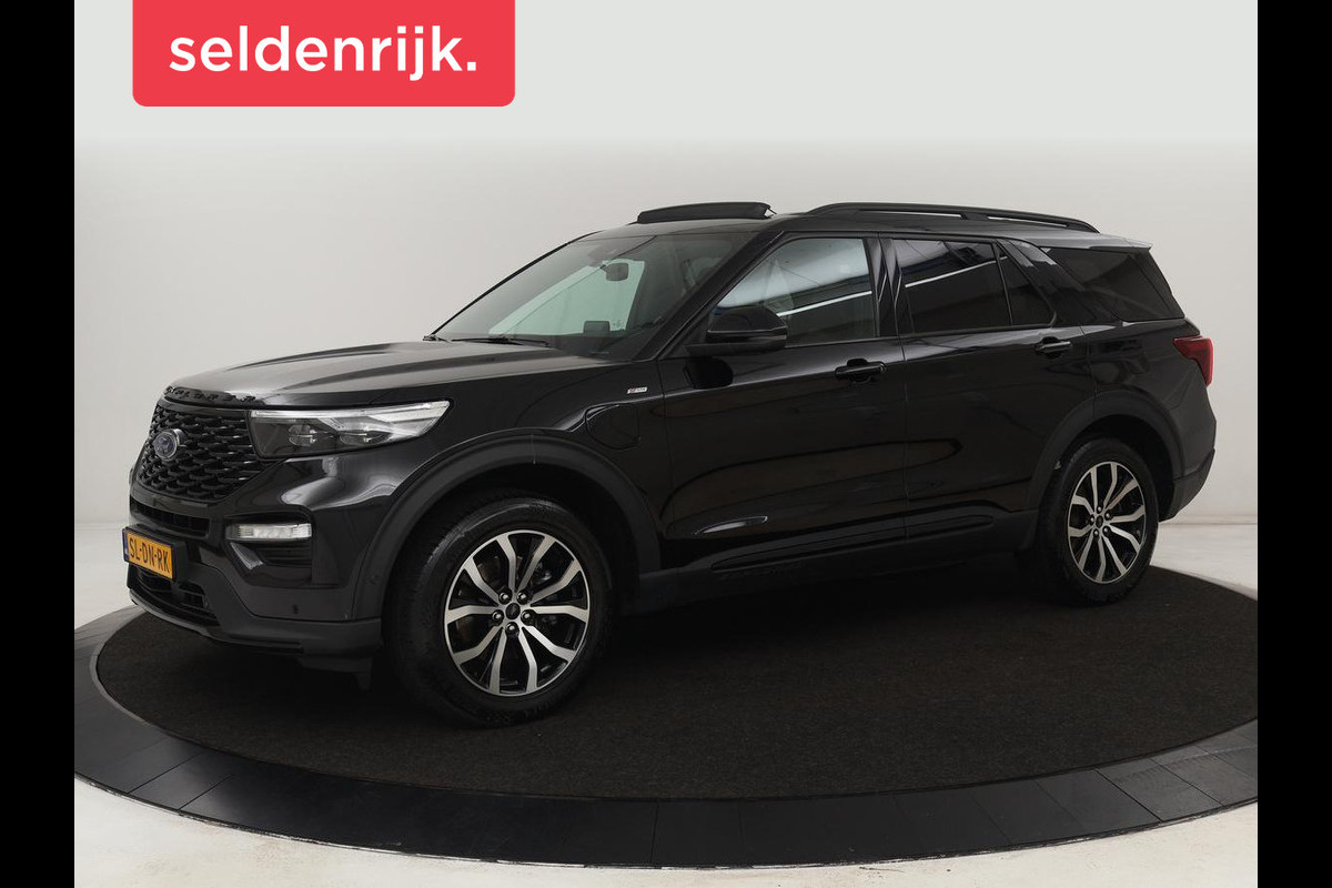 Ford Explorer 3.0 V6 EcoBoost PHEV ST-Line 7-persoons | Panoramadak | Stoelventilatie | Leder | Trekhaak | Adaptive cruise | 360 Camera | Carplay | B&O Sound | Navigatie | Keyless