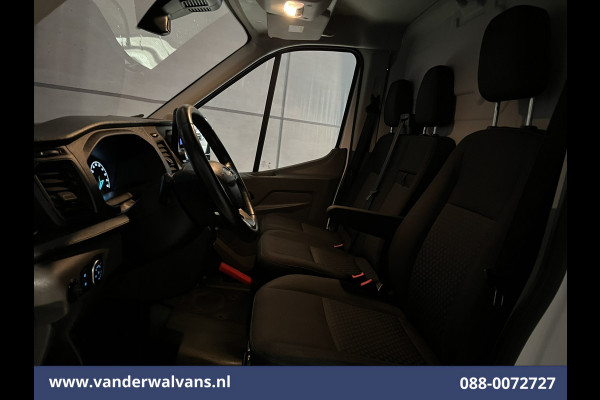 Ford Transit 2.0TDCI 131pk L4H3 Jumbo Euro6 Airco | Camera | Navigatie | Apple Carplay | Android Auto | Cruisecontrol LED, Verwarmde voorruit, Stoelverwarming, Parkeersensoren, Bijrijdersbank
