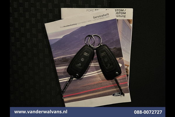 Ford Transit Custom 2.0 TDCI 131pk L2H1 Euro6 Airco | Apple Carplay | Android Auto | LED | Cruisecontrol Verwarmde voorruit, Stoelverwarming, Parkeersensoren Bijrijdersbank, 2800kg trekvermogen