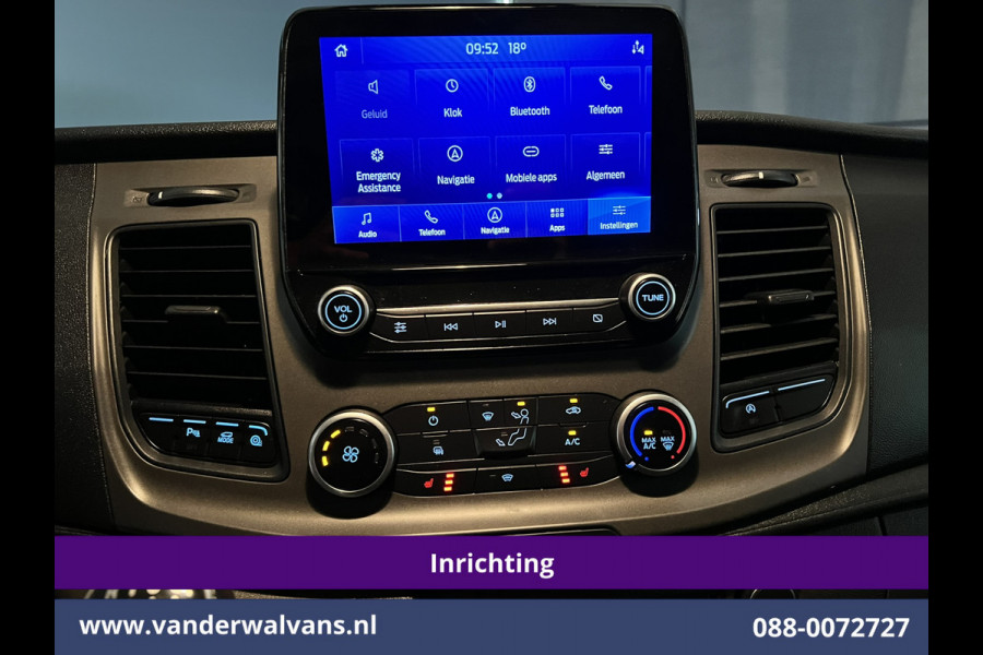 Ford Transit Custom 2.0 TDCI L2H1 Euro6 Airco | Navigatie | Camera | LED | Cruisecontrol Parkeersensoren, Verwarmde voorruit, Stoelverwarming, Bijrijdersbank, 2800kg trekvermogen