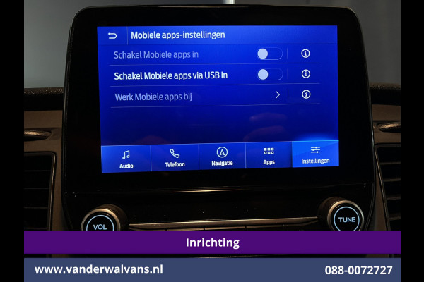 Ford Transit Custom 2.0 TDCI L2H1 Euro6 Airco | Navigatie | Camera | LED | Cruisecontrol Parkeersensoren, Verwarmde voorruit, Stoelverwarming, Bijrijdersbank, 2800kg trekvermogen