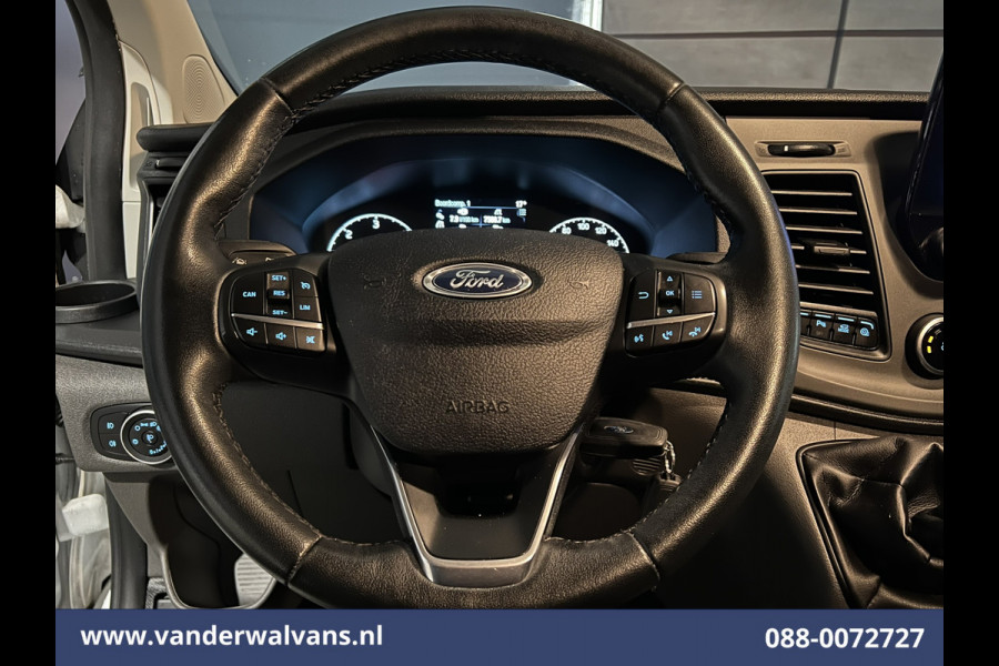 Ford Transit Custom 2.0 TDCI L2H1 Euro6 Airco | Navigatie | Camera | LED | Cruisecontrol | Apple Carplay Parkeersensoren, Verwarmde voorruit, Stoelverwarming, Bijrijdersbank, 2800kg trekvermogen