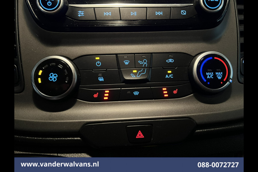 Ford Transit Custom 2.0 TDCI L2H1 Euro6 Airco | Navigatie | Camera | LED | Cruisecontrol | Apple Carplay Parkeersensoren, Verwarmde voorruit, Stoelverwarming, Bijrijdersbank, 2800kg trekvermogen