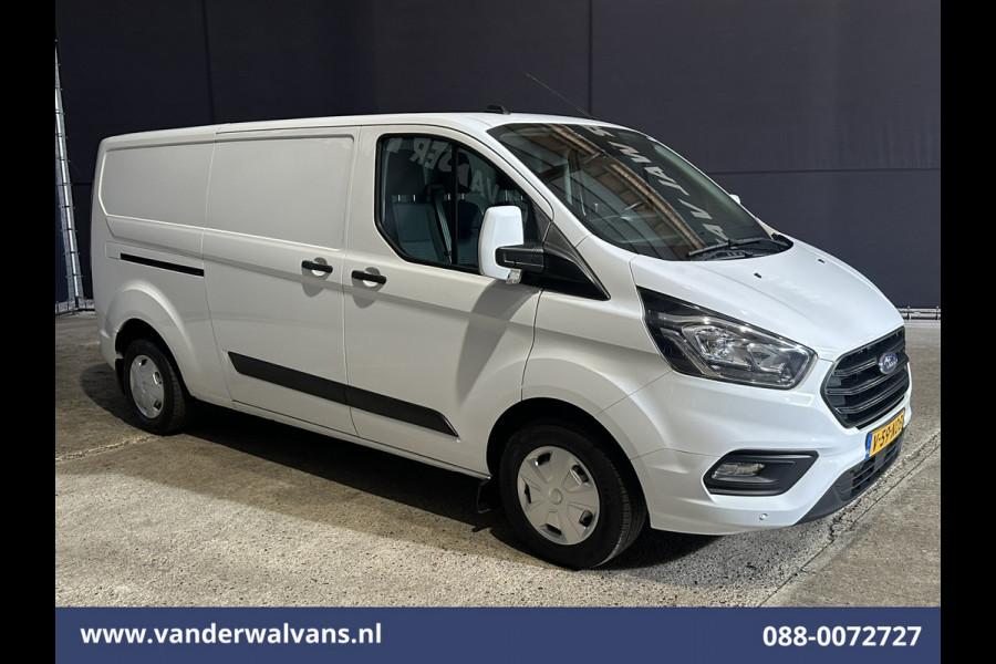 Ford Transit Custom 2.0 TDCI L2H1 Euro6 Airco | Navigatie | Camera | LED | Cruisecontrol | Apple Carplay Parkeersensoren, Verwarmde voorruit, Stoelverwarming, Bijrijdersbank, 2800kg trekvermogen